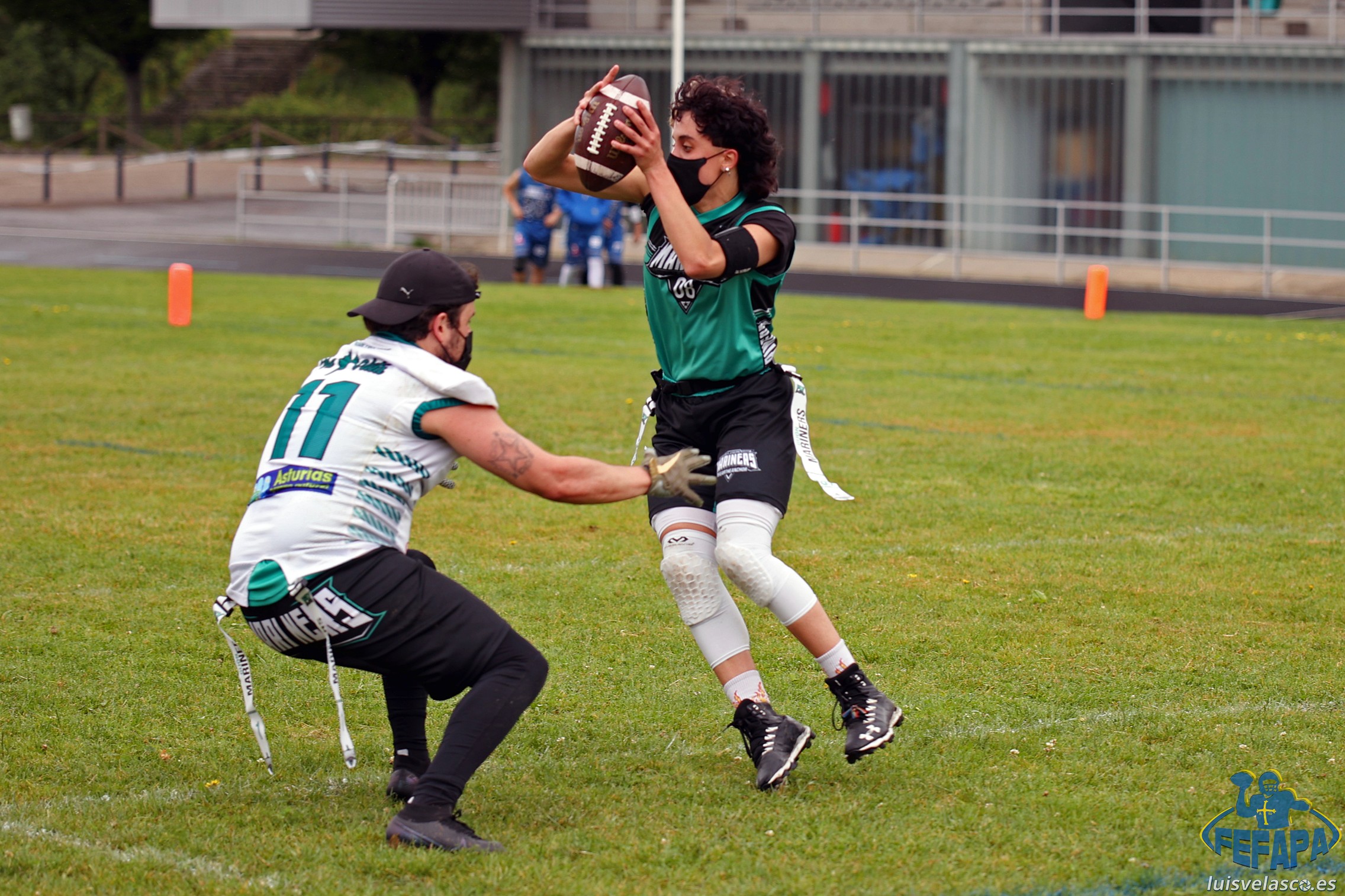 Luis Velasco Gijón Mariners Gijón Mariners Femenino Liga Flag